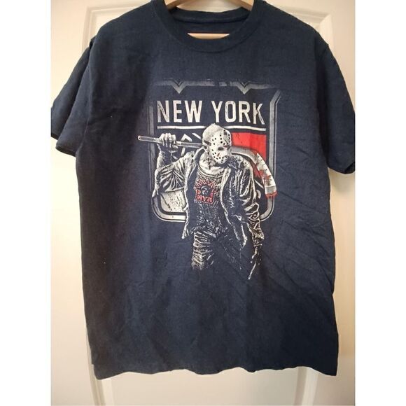 Jason Halloween New York Men's T-shirt size Medium - Picture 1 of 2